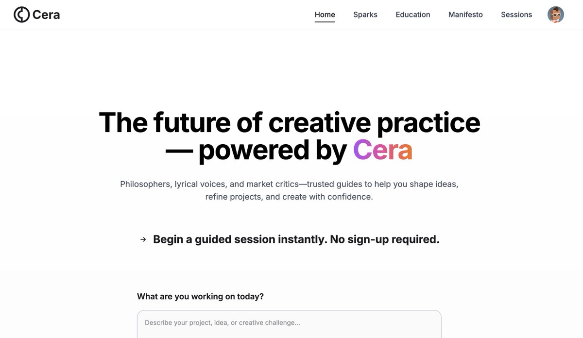 cera_ai's tweet image. Cera just leveled up. 🚀
You can now upload larger, high-res images — giving your ideas more space to breathe and unfold. What are you working on today?