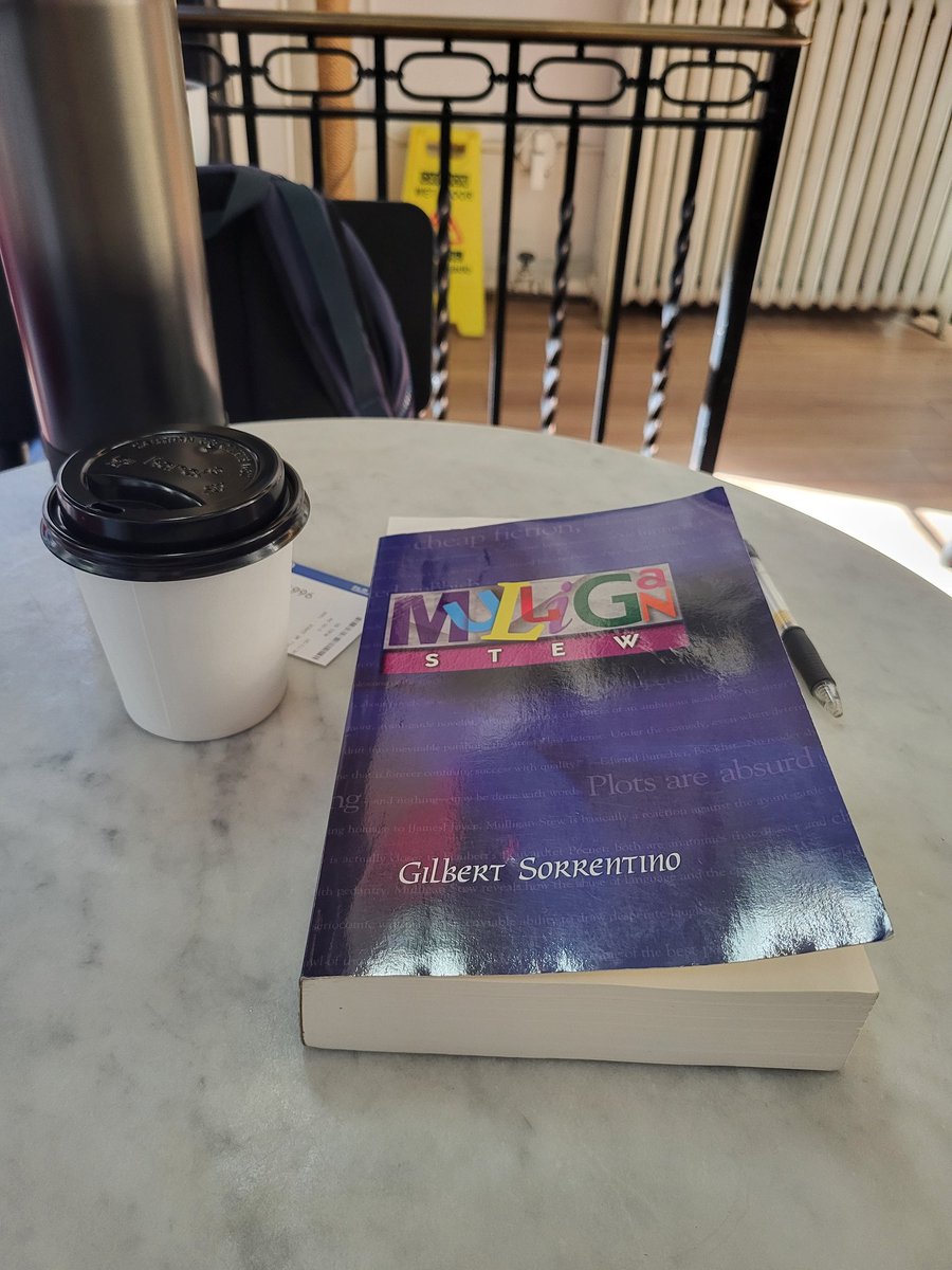 Enjoying a pour over <a href="/GothamCoffee/">Gotham Coffee</a> before Lawrence of Arabia <a href="/ParisTheaterNYC/">The Paris Theater</a>