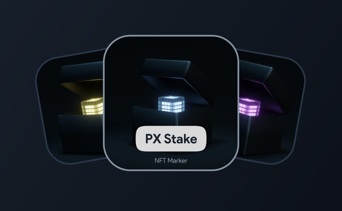 New 3 PX Staking pools are now live:

90d — 6% APY
180d — 8% APY
360d — 10% APY

Telegram: t.me/notpixel/app
Web: notpixel.org/staking