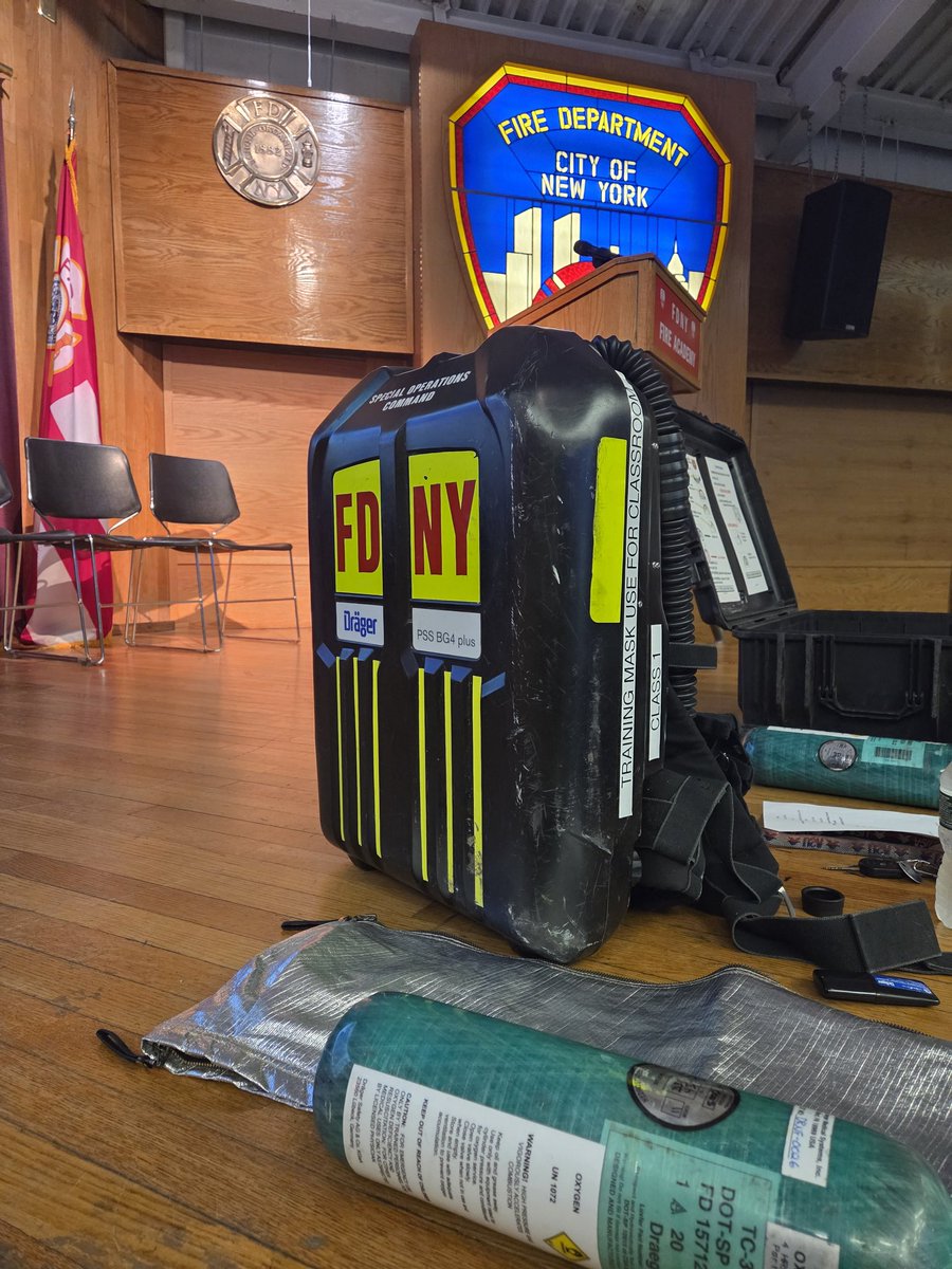 AtwoodFire's tweet photo. Another full day of learning at the final day of the FDNY High-Rise Symposium. Today was a day of demonstrations at the FDNY Academy on Randalls Island ("The Rock") https://t.co/wAONu0yQll