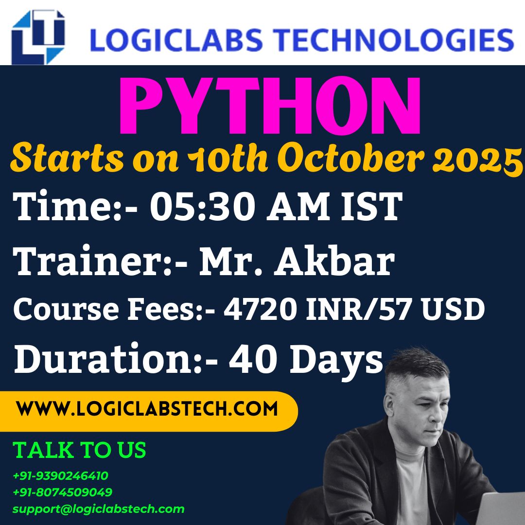LogicLabsTech's tweet image. Zoho Registration Link:👇
live.zoho.in/lngw-wse-gzu
Join WhatsApp Community:👇
chat.whatsapp.com/GGQAhvanUeX3bo…
Starts On Friday, 10th October 2025 at 05:30 AM,Trainer is Mr. Akbar.