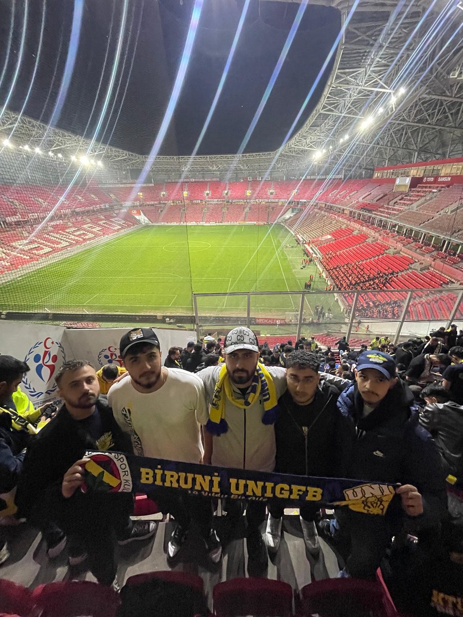 Fenerbahçe’mizi samsunspor karşısında yalnız bırakmadık

#UNIGFB