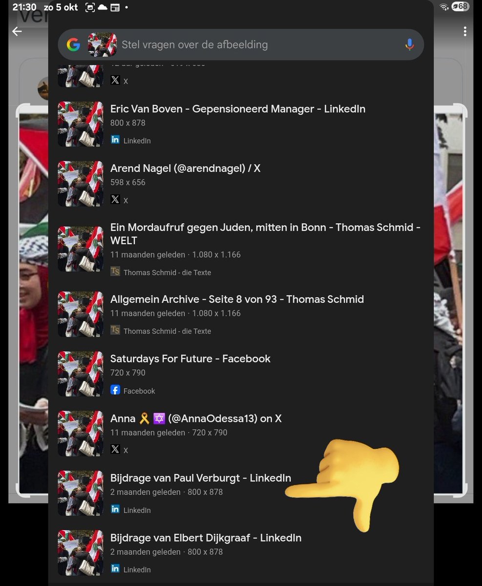 Een foto gebruiken die minstens een jaar oud is, niet in Nederland gemaakt is en die je zelf 2 maanden geleden hebt gebruikt op LinkedIn 😂