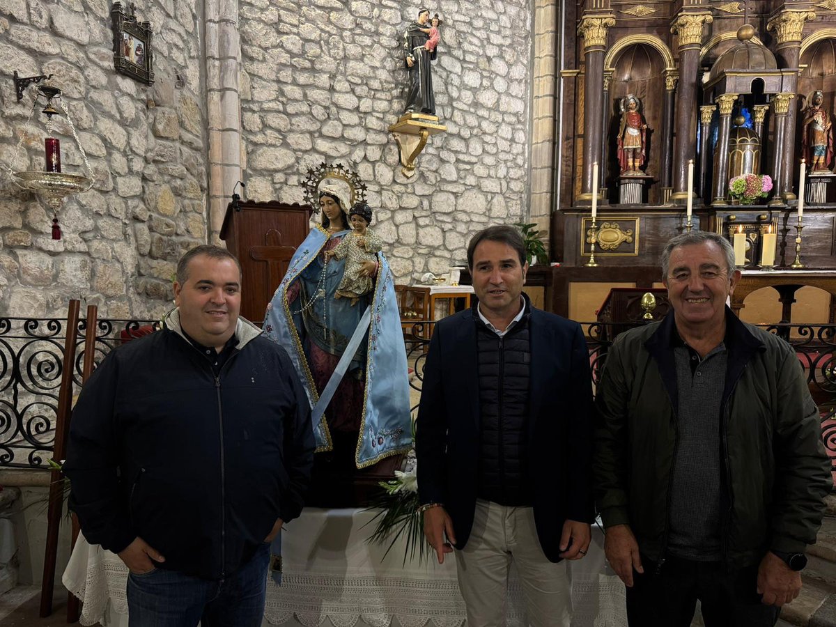 💙🤍💚Hoy hemos estado junto a nuestros vecinos de #Sámano en la misa en honor a la Virgen del Rosario.

Una celebración especial para seguir compartiendo y disfrutando de nuestras tradiciones.

#Sámano #Cantabria
