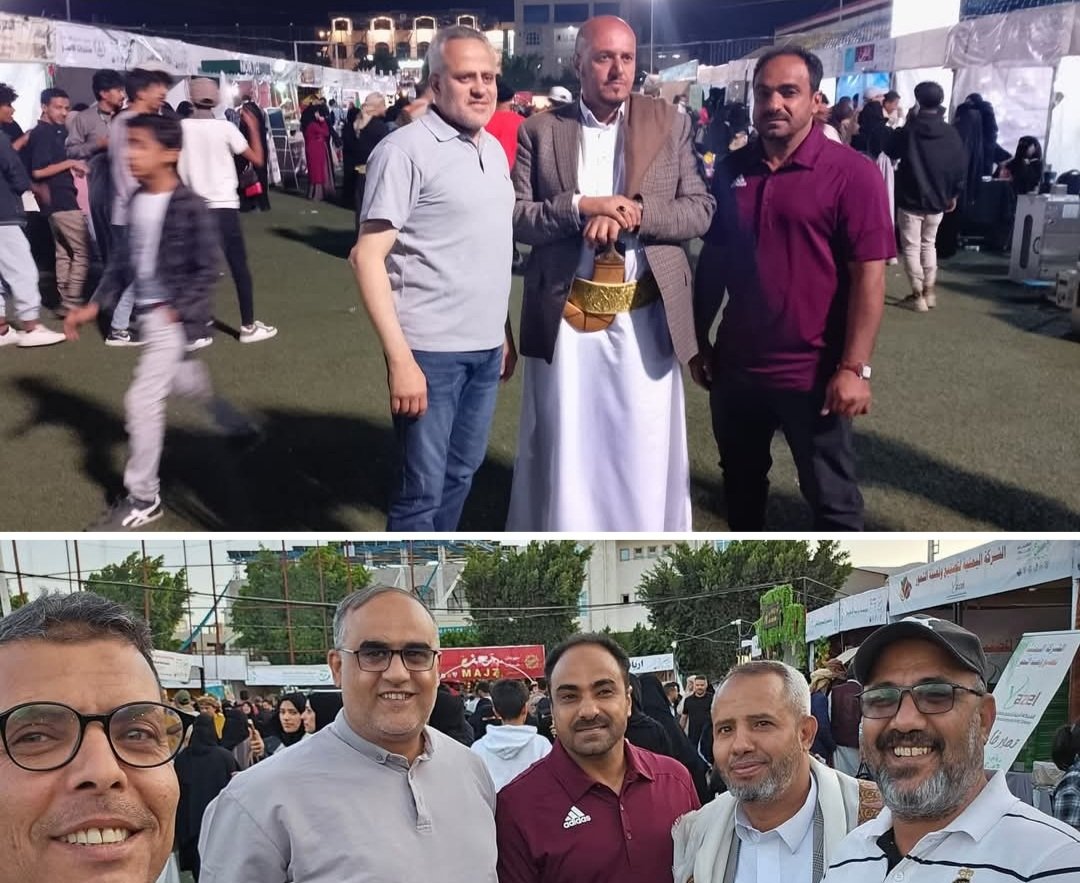 سعدت بزيارة #مهرجان_خيرات_اليمن في نادي الوحدة صنعاء ولقاء الأستاذ أمين جمعان. أشكره على تفعيل الدور الاجتماعي والاقتصادي للنادي، وهو مكمل لواجبه الرياضي. الأندية ملكية مجتمعية ودورها لا يقتصر على الرياضة فقط. كل التوفيق للمزارعين والشباب والأسر المنتجة.  
#علي_النونو