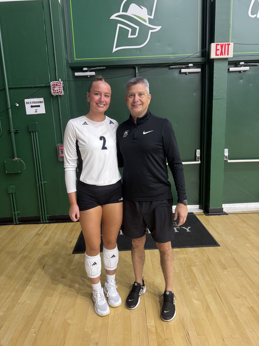 Glad my guy <a href="/braccoboys/">Bracco</a> got to see Olivia today as Stetson hosted West Georgia!