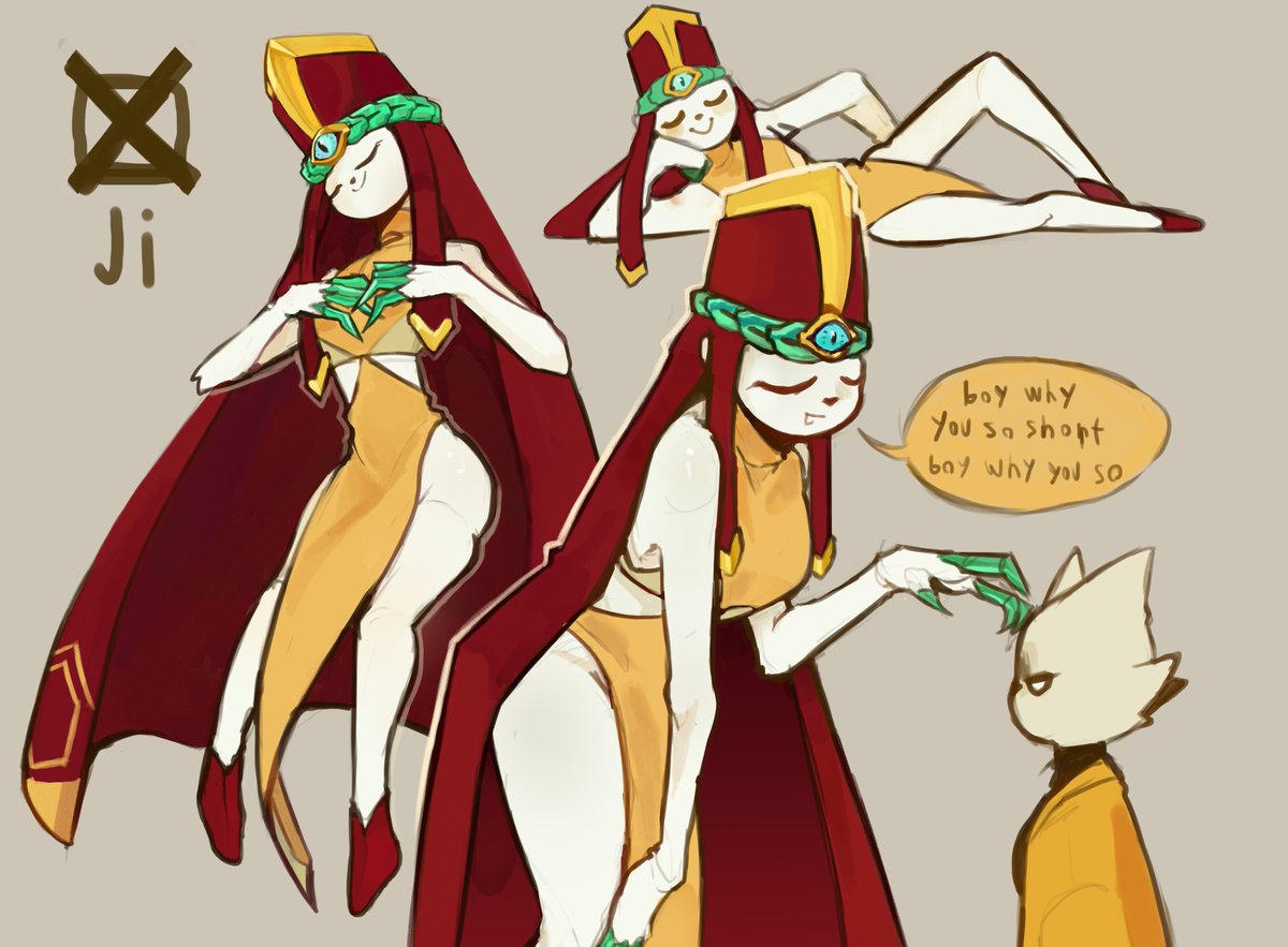 been playing  #NineSols a lot lately, awesome game with crazy mechanics, story and characters...especially this twink, he's the awesomenest.
#NineSols九日