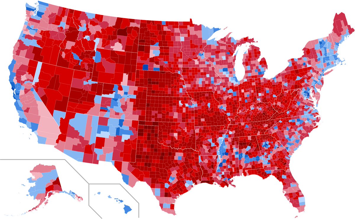Kamala’s wasted again.

Trump won every swing state. Every state and county in America got redder — including CA and NY. First Republican in 20 years to win the popular vote.

A literal electoral landslide. What the actual fuck is she talking about?