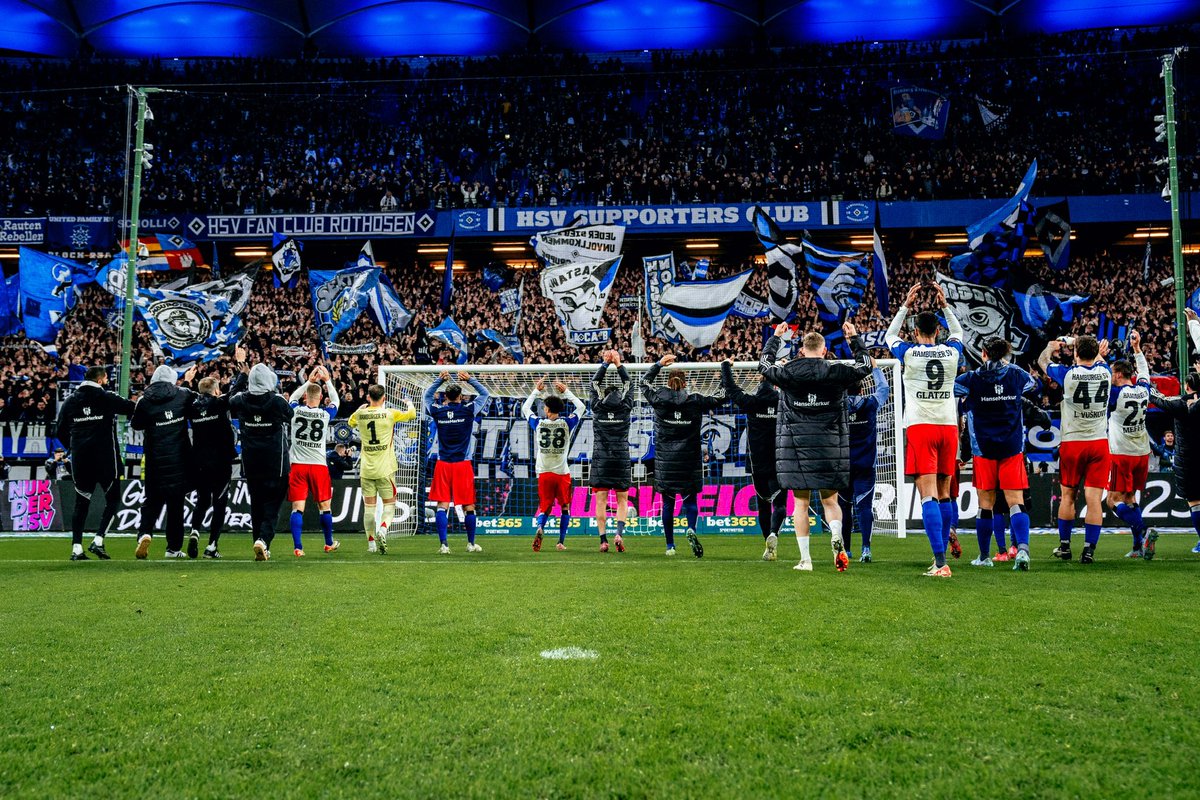 Mit diesem Gefühl in die Länderspielpause. 😍📈

#nurderHSV #HSVM05
