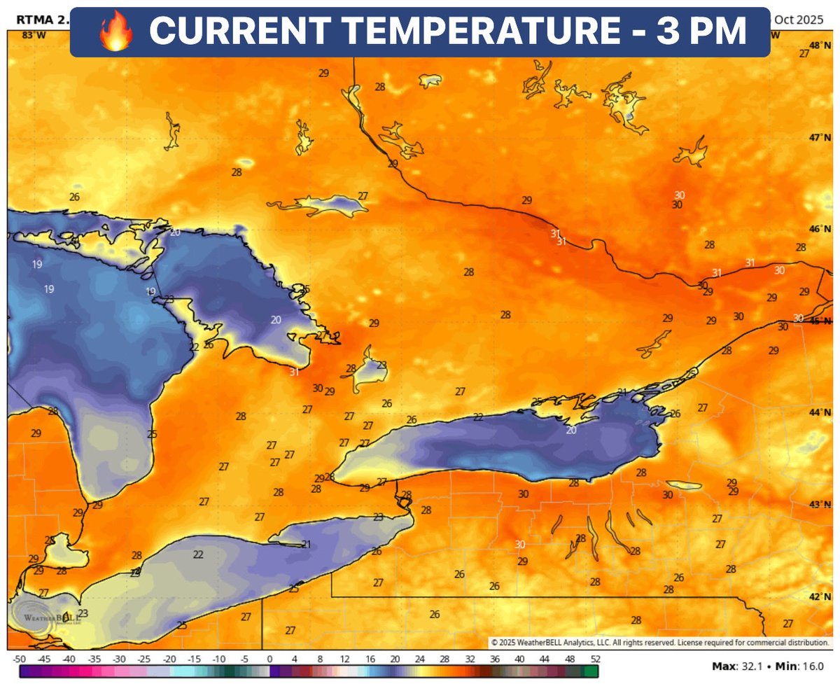 Instant Weather Ontario ❄️ tweet media