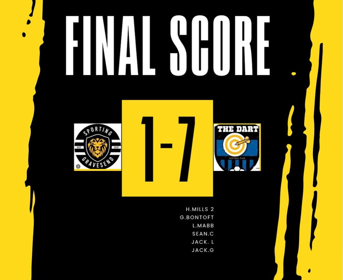 Another convincing victory as we move onto the next round of the cup with goals from <a href="/_HenryMills/">Hm</a> x2 Bonty x1 Leo x1 <a href="/seanalfie98/">Colwill</a> x1 <a href="/Jack10Gemmell/">Jack Gemmell</a> x1 and one from new boy Jack London looking forward to league action against Sutton dynamos next weekend @ the Swan Siri