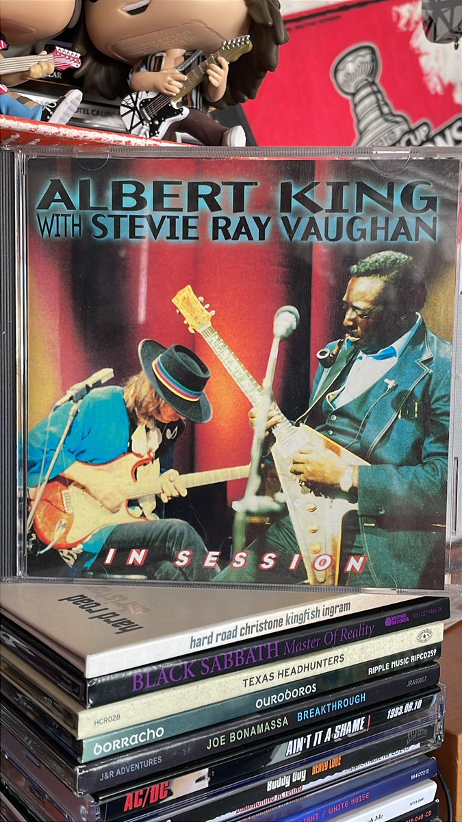 #NowPlaying 
Albert King with Stevie Ray Vaughan 
“In Session”