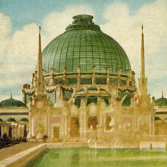scumbunker's tweet image. The &apos;Festival Hall&apos; an San Francisco - opposite the super-grand Palace of Horticulture with the massive green dome, but a unique building unlike any other with the most complex shape it seems possible to imagine let alone for a temporary &apos;pavilion&apos; that was expendable.