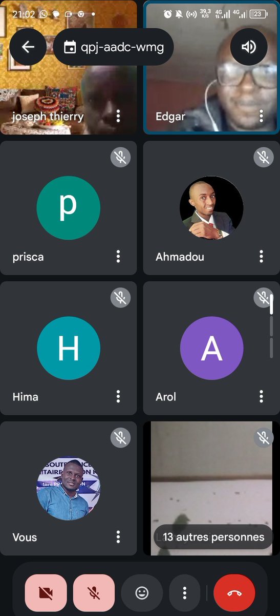 syjepddu's tweet photo. Retour 1er webinaire sur la formation sur l'élaboration de la NIE. 

Mlle MAIRAM Prisca, modératrice et M. NZOUNKE Edgar, facilitateur ont utilisé des bonnes techniques pour que les participants apprennent les généralités et cadre légal/ institutionnel de la NIE. https://t.co/wXPH622Zlc