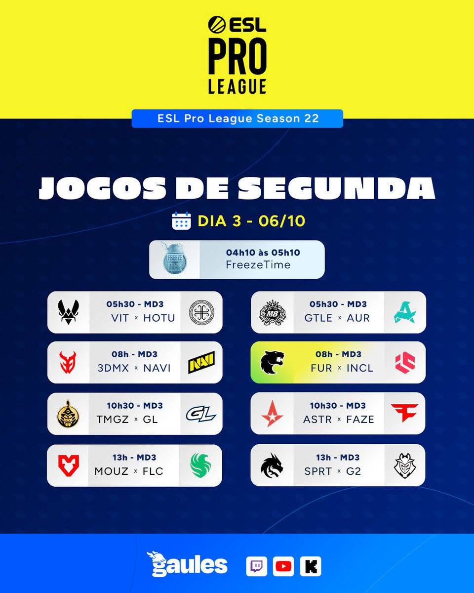 Gaules's tweet image. Espero vocês amanhã! 🇧🇷