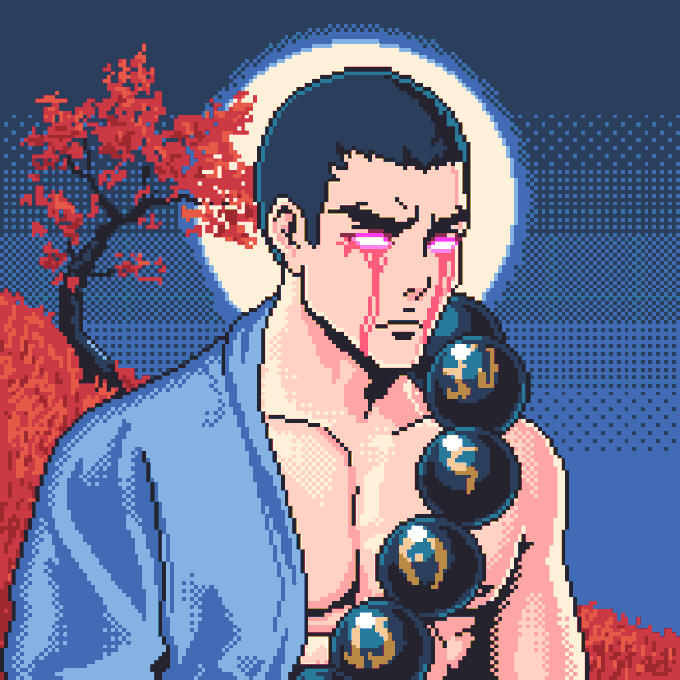 Bullish on this GYOMEI type pixel art 

このGYOMEI型ピクセルアートに期待