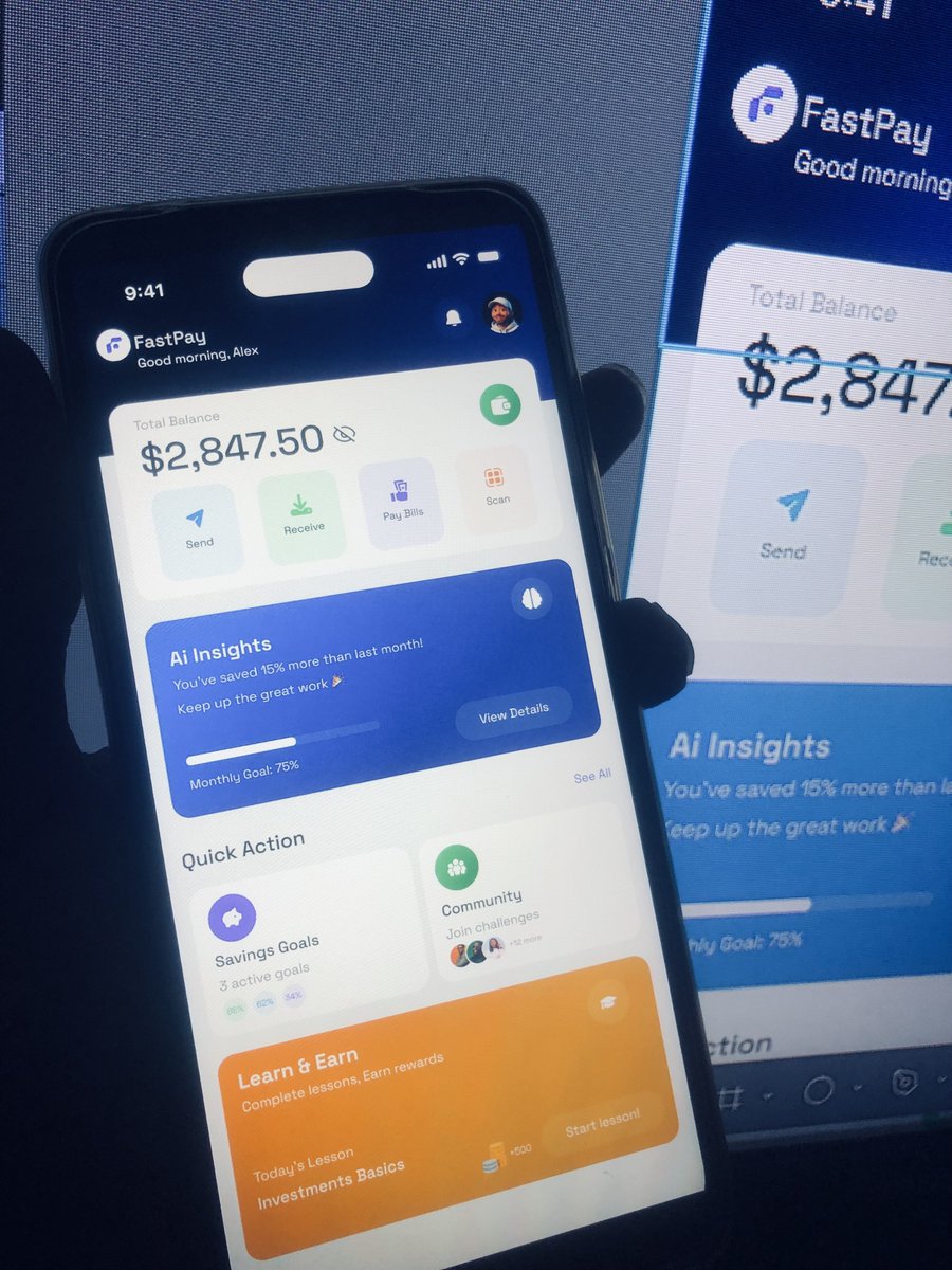 Uikelvin007's tweet image. Happy Sunday chat!! Today was all about fintech…..cause why not 🌚

#uiux #fintech_gate #Designship2024