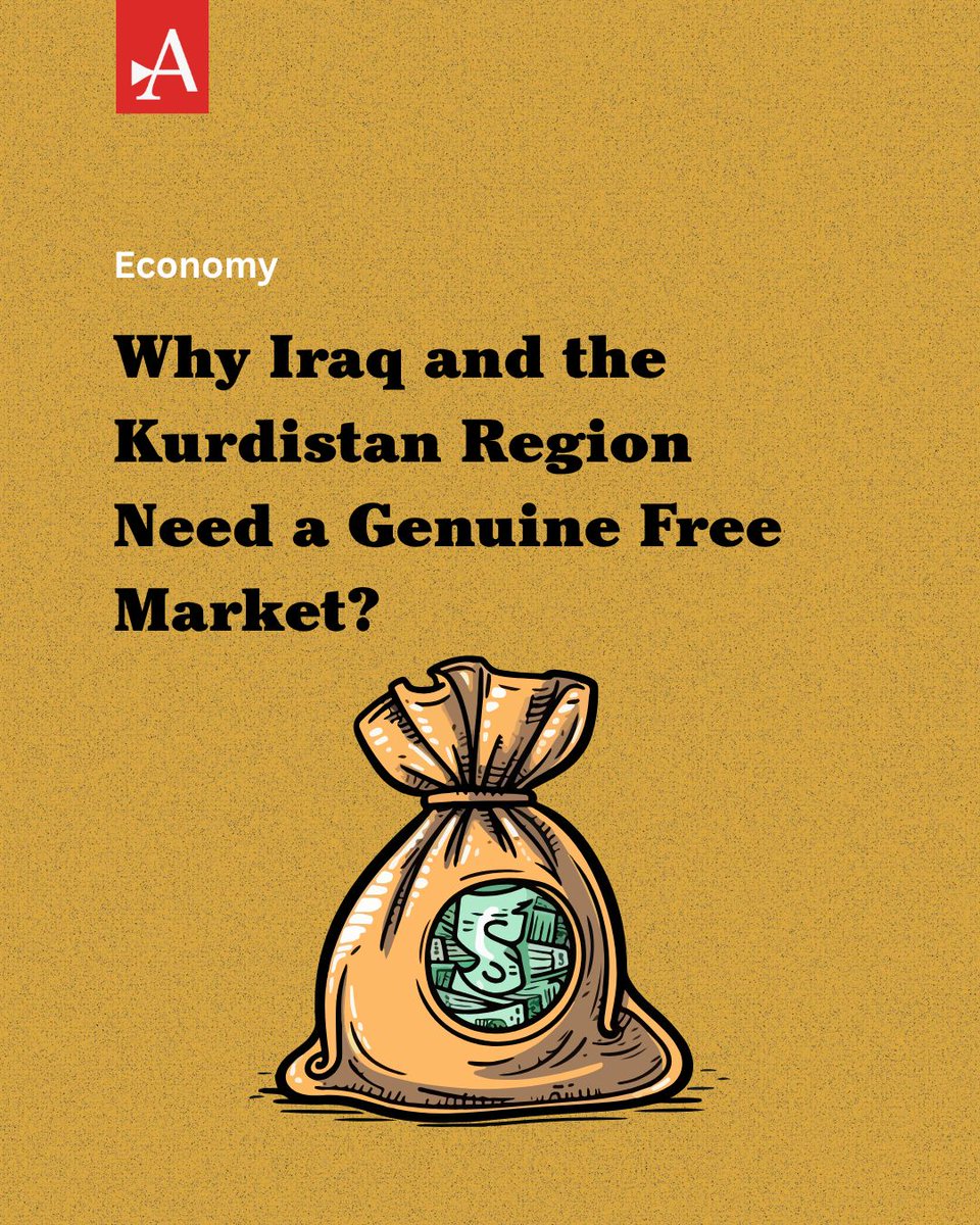 What happens when your salary depends on your vote?
In Iraq &amp; the Kurdistan Region, patronage still rules the economy.
@BamoNouri argues that only a genuine, transparent free market can break this cycle and restore dignity to work.
Full analysis in Comments 👇