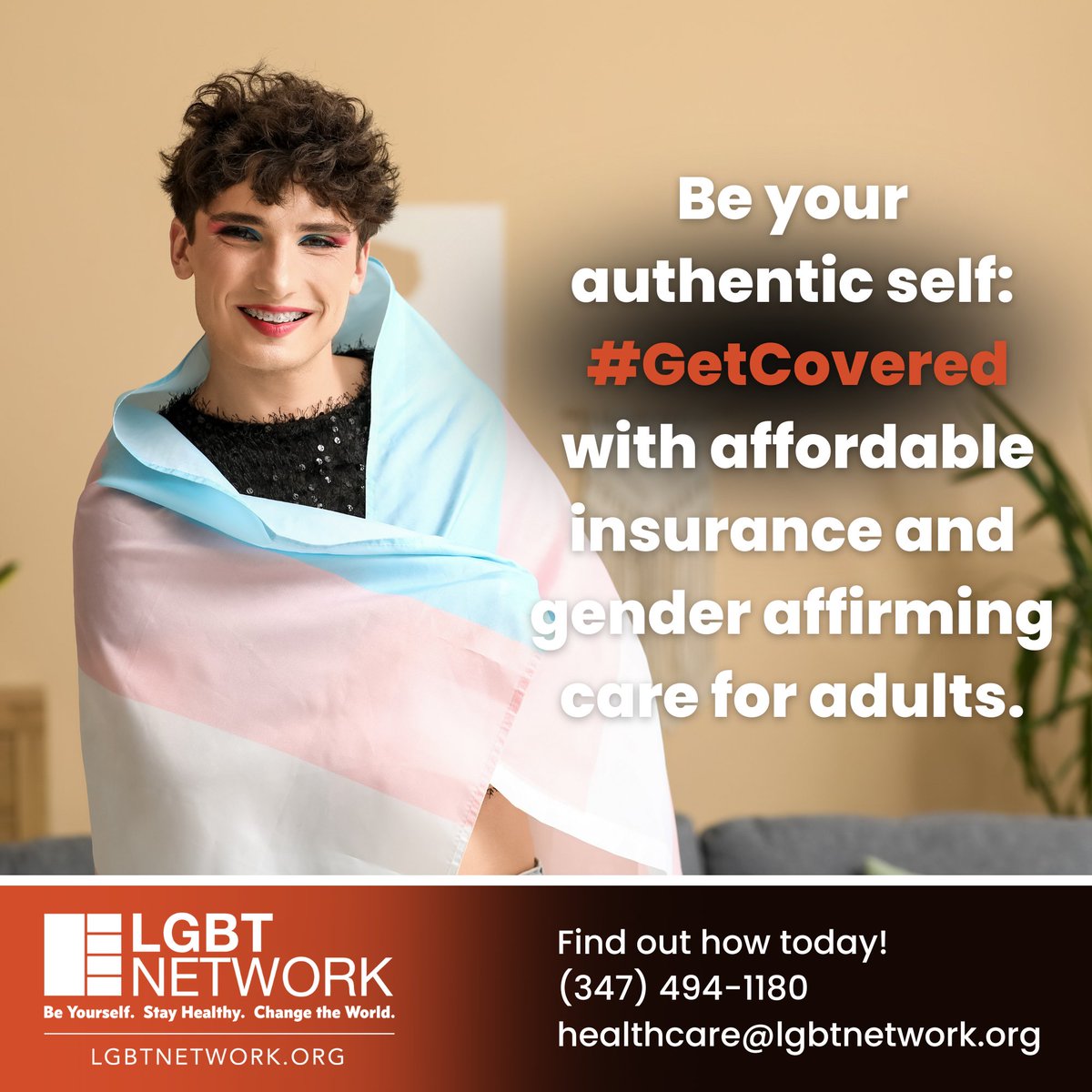 NYLGBTNetwork's tweet image. Healthcare that honors who you are is your right. 🏳️‍⚧️ 💛 Whether you’re looking for support, coverage, or guidance, we’re here to help. Reach out today: (347) 494-1180 or healthcare@lgbtnetwork.org to #GetCovered.