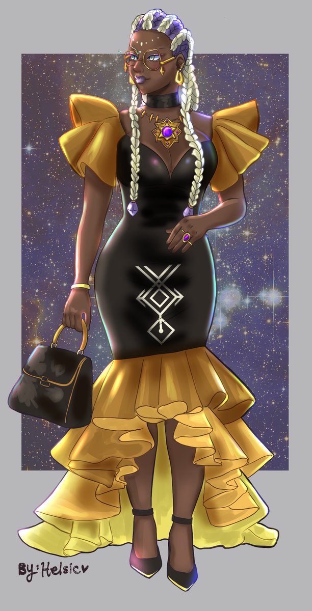#KOFtober Day 5:  KOF character you share a hobby with. 
Dolores's hobby: Observing the celestial bodies and astronomical observation.💫✨
I love astronomy!

#KOFXV