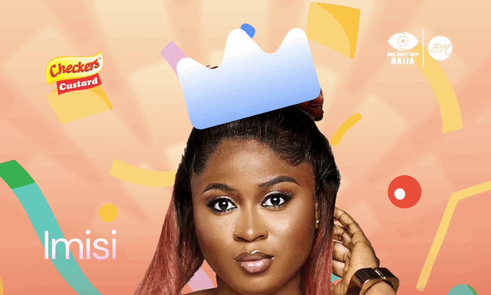 bellanaija's tweet photo. Imisi Wins Big Brother Naija 10/10 and Walks Away with 80 Million Naira! https://t.co/oxavWXsIDA https://t.co/XkedyPsCC9