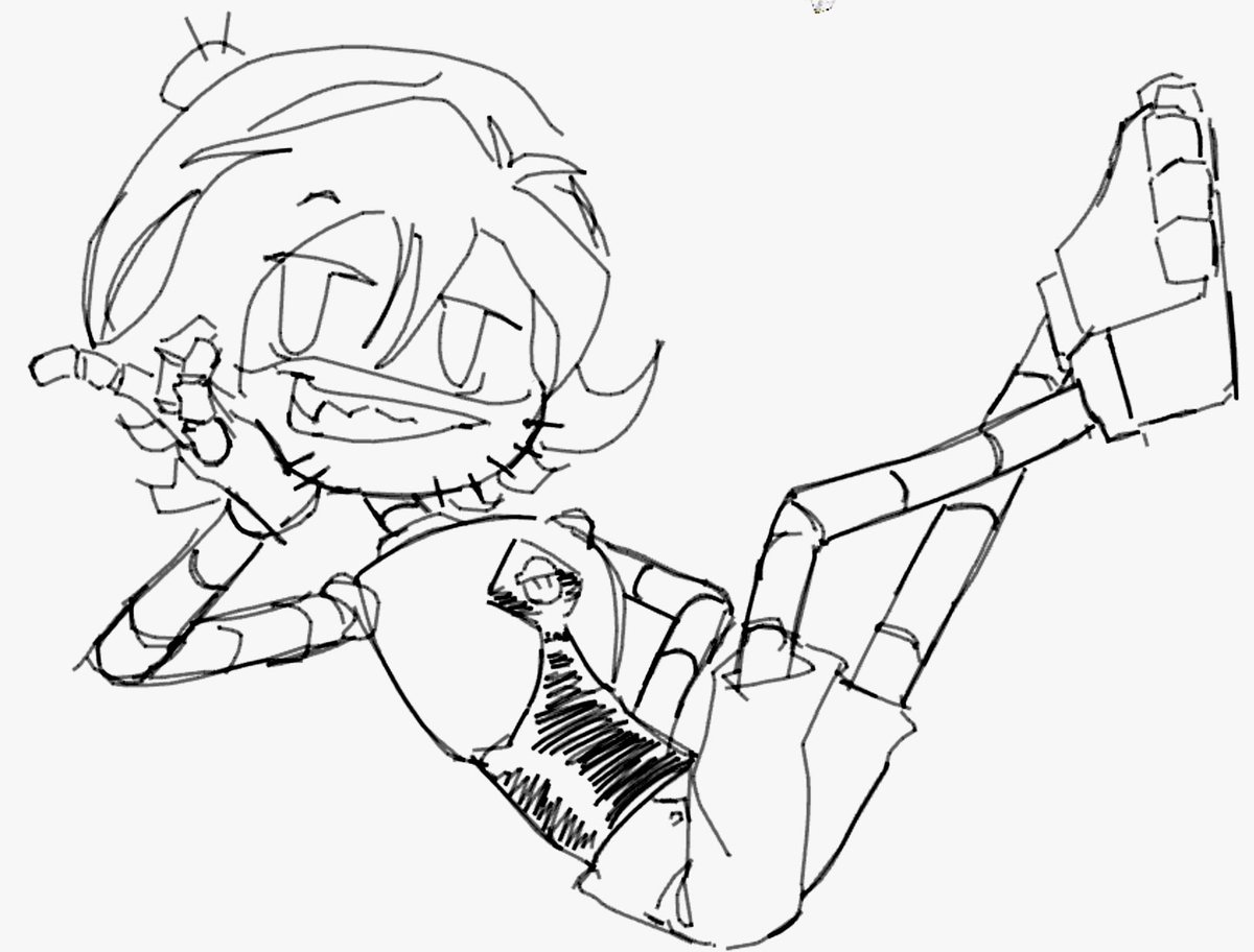 male uzi but nothing changes about him hes still a weirdo