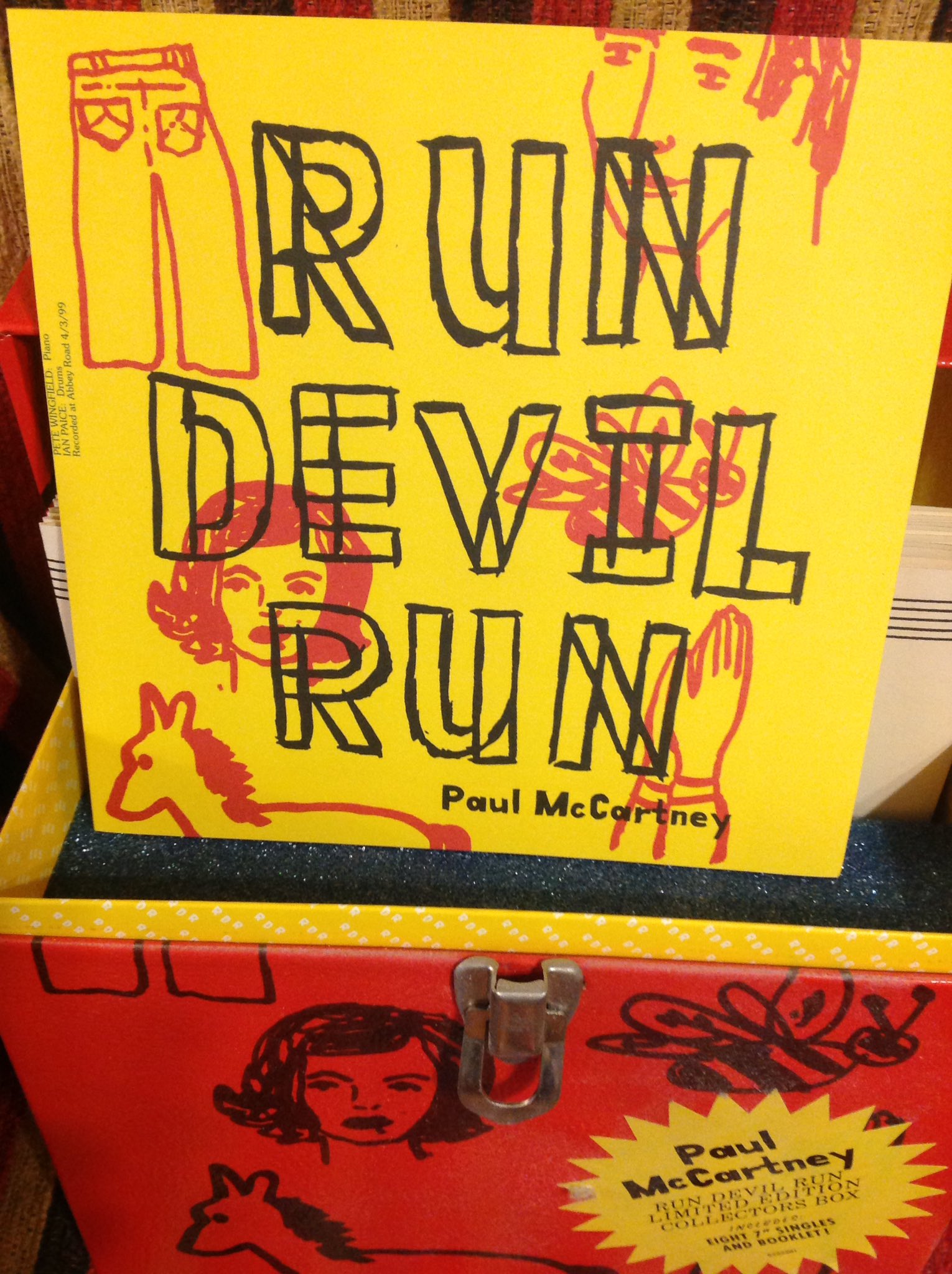 美品 PAUL McCARTNEY Beatles Run devil run 美品 PAUL McCARTNEY Beatles Run devil run Mccartney, Paul
