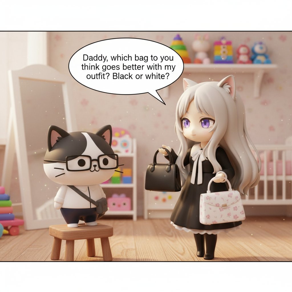 mrshun1's tweet image. That's a tough one... Which one does she want to take?

#Cat #Bag #HardQuestion