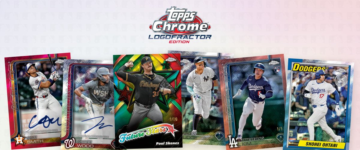 TresorSports's tweet photo. @NFL @PaniniAmerica @Chiefs @Panthers @ChicagoBears @dallascowboys @Patriots @Eagles @49ers @Seahawks @MLB @Topps @Nationals @Braves @Phillies @Yankees @Pirates @Athletics @Mets @MLBPA @Reds @SFGiants @RedSox @Padres @Cubs @Whatnot @MiLB @astros 2025 #ToppsChrome &amp; #Logofractor #BaseballBreaks W/#Giveaways &amp; #MVP #Buyback Guarantee!

#BaseballCards #GroupBreaks #Autographs #Postseason #BaseballHall #SportsCards #thehobby #TradingCards #TeamBreaks #sportscardsforsale

7:30PM EST/4:30PM PST
#whatnot
https://t.co/PUxfrOR5Ch https://t.co/5yIDFOH6B5