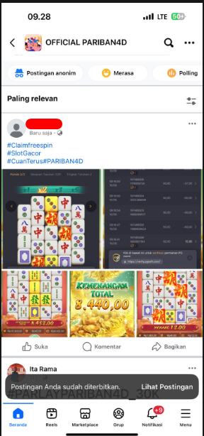 pariban4d_'s tweet photo. 🏆 Saatnya jadi champion!
Gabung di turnamen mingguan PARIBAN4D & menangkan hadiah keren 💰
Ribuan player Indonesia udah buktiin, sekarang giliran kamu!
🎮 Join & main bareng
➡️ https://t.co/zF1kn18iCp
#EsportsIndonesia #GameOnline #KomunitasGamers #GameMobile #GamePC @PARIBAN4D https://t.co/xD7jmHsaLd