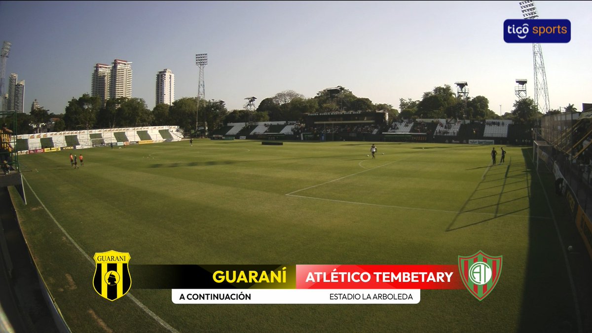 TigoSportsPY's tweet image. ¡EN MINUTOS!

Guaraní vs. Atlético Tembetary

Relata: @DaRosaRuben 
Comenta: @AngBarrientos 
Campo de juego: Fredy Irala y @Gisse_py 

📺Tigo Sports

▶️Viví el #ClausuraAPF2025 en tigosports.com.py