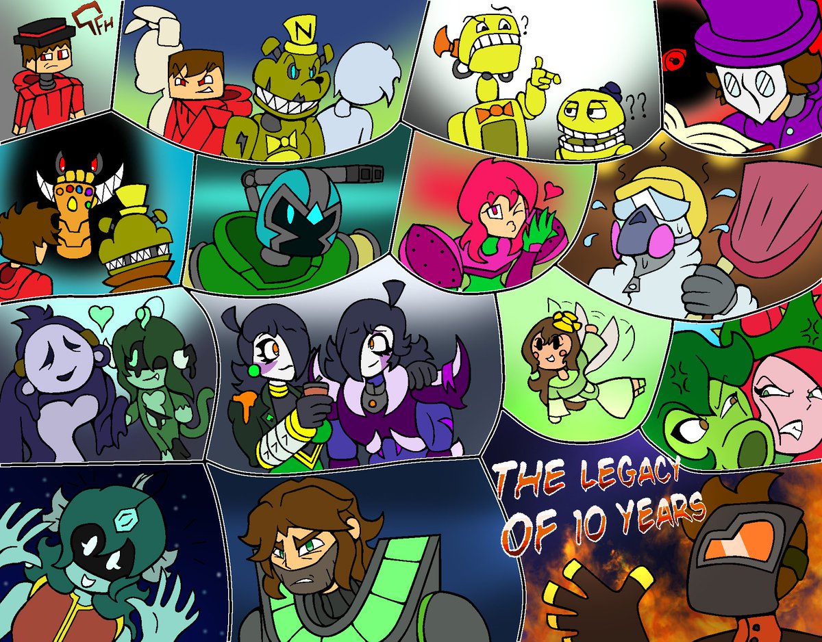 The 10 year journey of artmaking