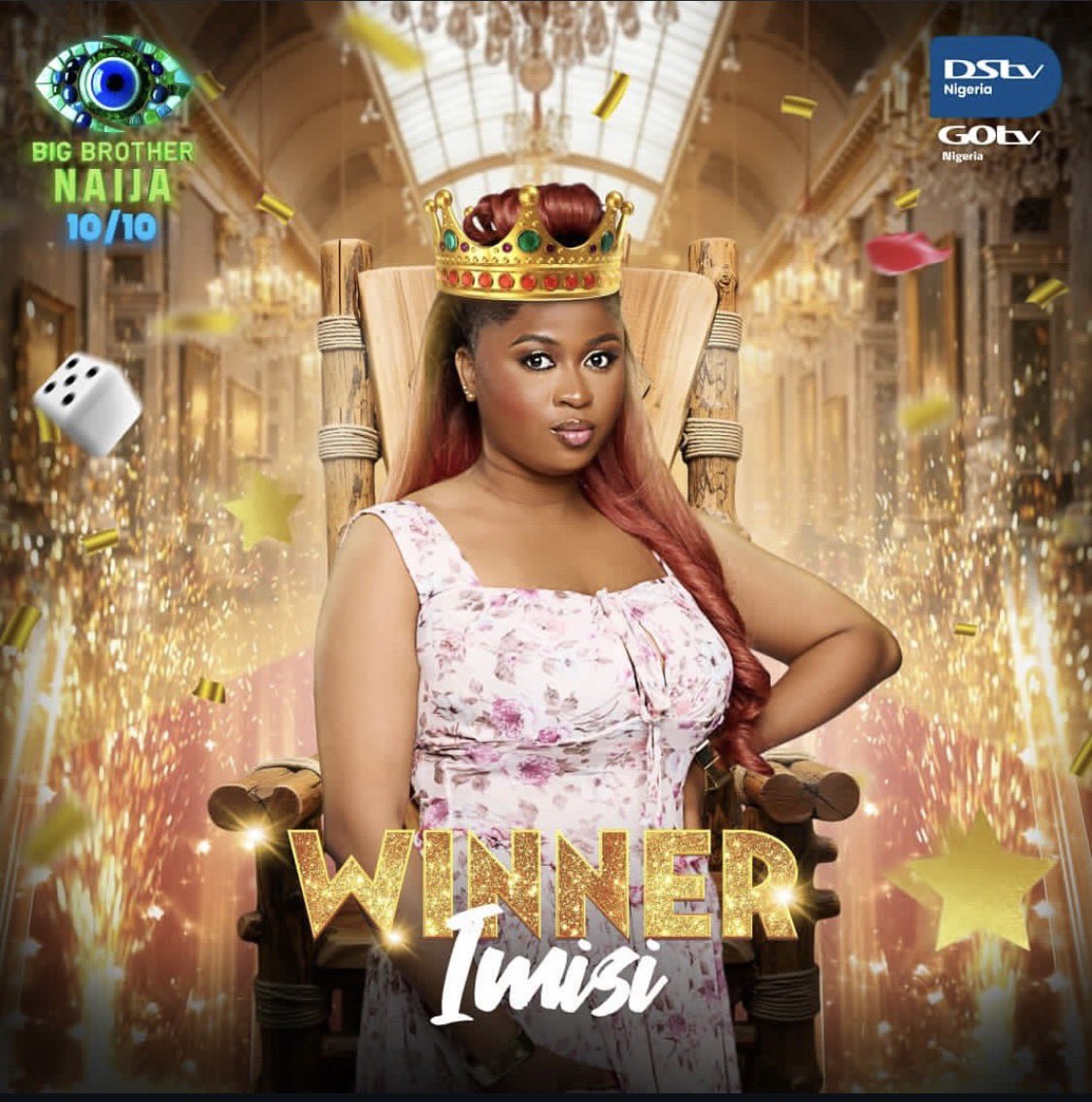 It’s been a while that fans and housemates are aligned on the winner 💃🏽💃🏽💃🏽. Immersive Imisi is loved by all. Sweet girl. #BBNaija #BBNaijaS10