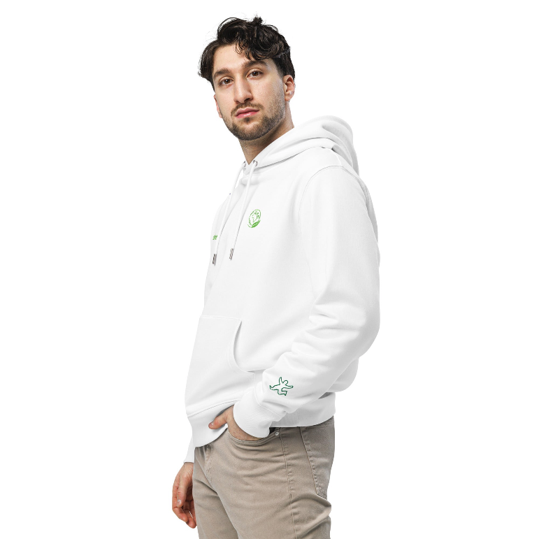 ModeHumaine's tweet image. Grâce à ses matériaux organiques, le sweat à capuche écologique est un excellent achat pour les amateurs de mode soucieux de l'environnement. Ce sweat à capuche écologique est doté d'une capuche doublée, de manches encastrées et d'une poche kangourou. modehumaine.fr