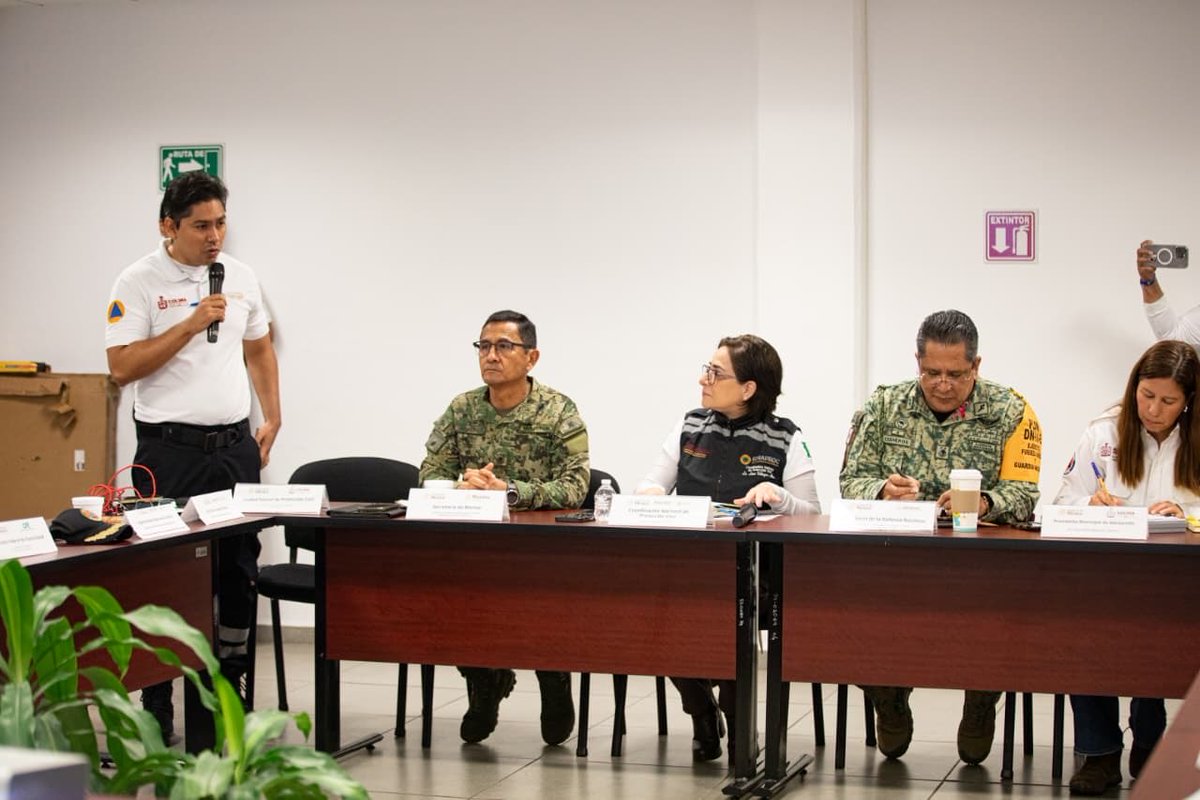 Protección Civil Estatal Colima tweet media