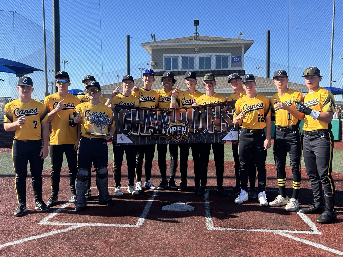 Prep Baseball Indiana Scouting Coverage (@prepbaseinscout) on Twitter photo Congratulations to 𝗖𝗮𝗻𝗲𝘀 𝗜𝗻𝗱𝗶𝗮𝗻𝗮 𝗦𝗰𝗼𝘂𝘁 𝟮𝟬𝟮𝟴 on winning the 2025 Grand Park Fall Open 16u tournament‼️
<a href="/CanesIndiana/">Canes Indiana</a> || <a href="/CI2028ScoutTeam/">Canes Indiana 2028 Scout Team</a>
#GPFallOpen25 || <a href="/PBRTournaments/">Prep Baseball Tournaments</a> Congratulations to 𝗖𝗮𝗻𝗲𝘀 𝗜𝗻𝗱𝗶𝗮𝗻𝗮 𝗦𝗰𝗼𝘂𝘁 𝟮𝟬𝟮𝟴 on winning the 2025 Grand Park Fall Open 16u tournament‼️
<a href="/CanesIndiana/">Canes Indiana</a> || <a href="/CI2028ScoutTeam/">Canes Indiana 2028 Scout Team</a>
#GPFallOpen25 || <a href="/PBRTournaments/">Prep Baseball Tournaments</a>