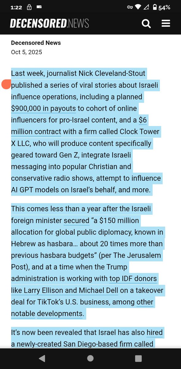 DomPachino101's tweet image. #SOCIAL_ENGINEERING #ISRAEL 
Israeli-Funded Foreign Agents Will Target American Christians in $3.25M+ Propaganda Operation 
decensored.news/israel-targeti…