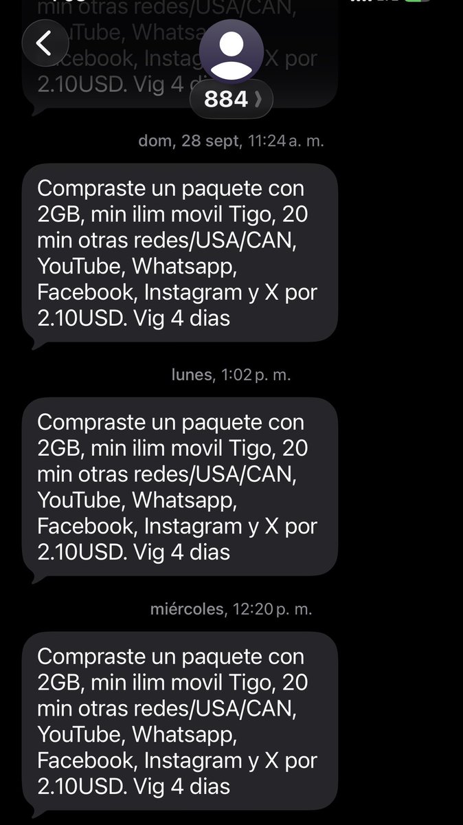 bemar16's tweet photo. @TigoElSalvador que está pasando? Normalmente cada paquete de internet que he comprado siempre es de 2GB para 4 días de $2.10 y a veces pasan los 4 días y no lo uso todo, ahora ya van como 4 paquetes que he comprado día de por medio o al siguiente día, seamos serios que es esto? https://t.co/x8XexY4gjL