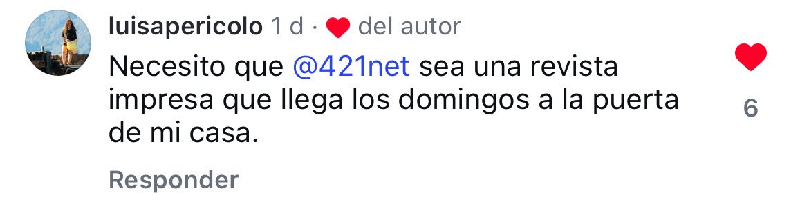 Agustina, por qué estás llorando? 

No nada, se me metió un comentario a <a href="/421Net/">🌐 421</a> en el ojo