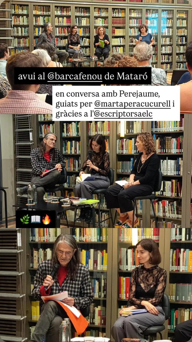 Marta Pera Cucurell (@martapera) on Twitter photo "Allò que no ha estat dit convé de provar-ho de dir i alhora preservar-ho com un jaciment preciós d'allò que tenim per dir." (Perejaume)
"D'acord, seré una joia,
seré un vers dur i brillant." (Chantal Poch) <a href="/chantalpoch/">Chantal Poch 🦋</a> "Allò que no ha estat dit convé de provar-ho de dir i alhora preservar-ho com un jaciment preciós d'allò que tenim per dir." (Perejaume)
"D'acord, seré una joia,
seré un vers dur i brillant." (Chantal Poch) <a href="/chantalpoch/">Chantal Poch 🦋</a>
