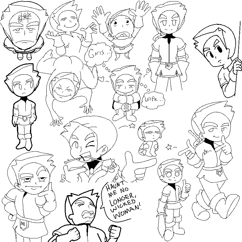 Wormadad's tweet photo. I just really like to draw him idk https://t.co/GDQAGWVuRY