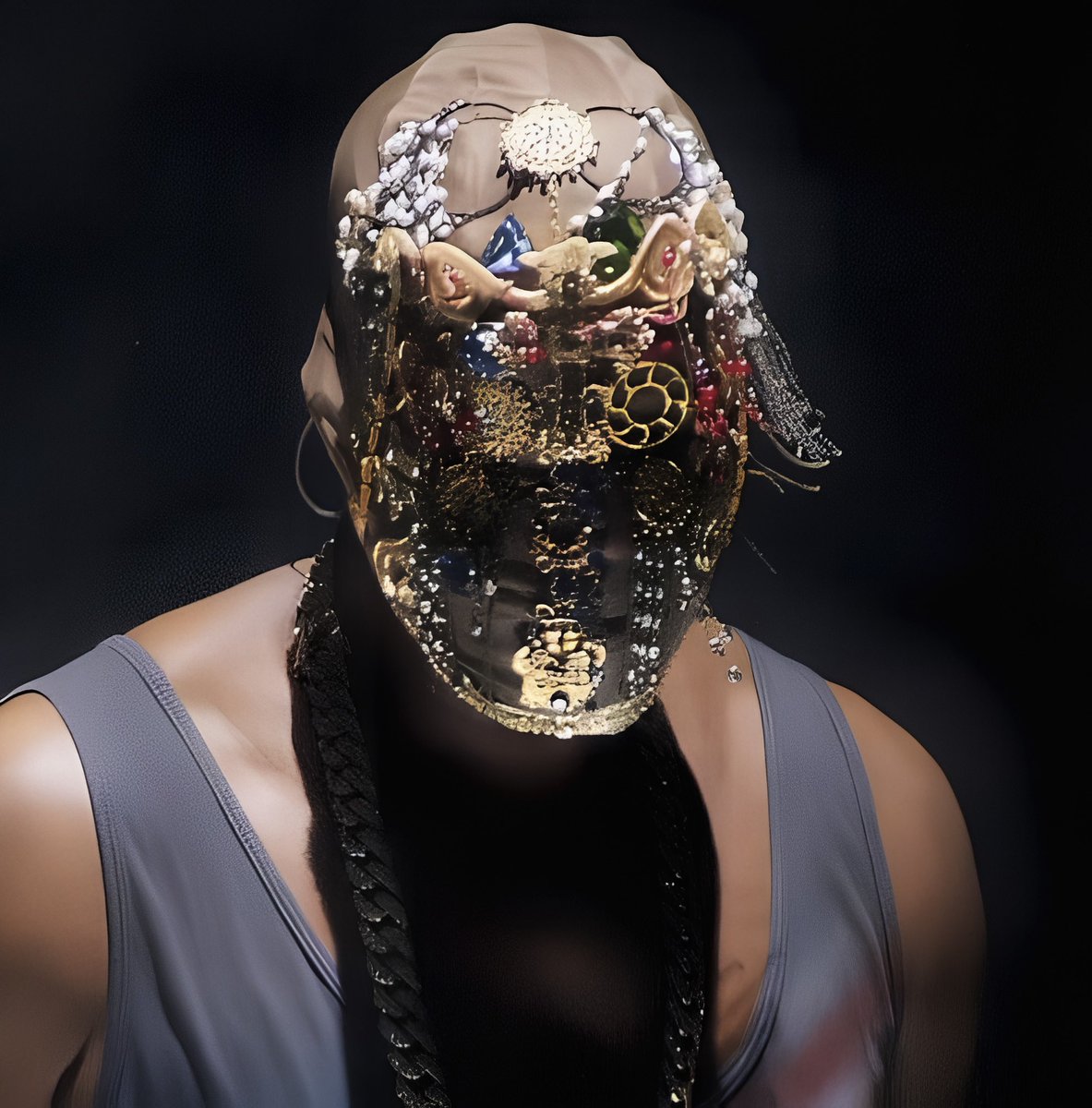 Kanye’s Yeezus Masks Explained 

THREAD 🧵