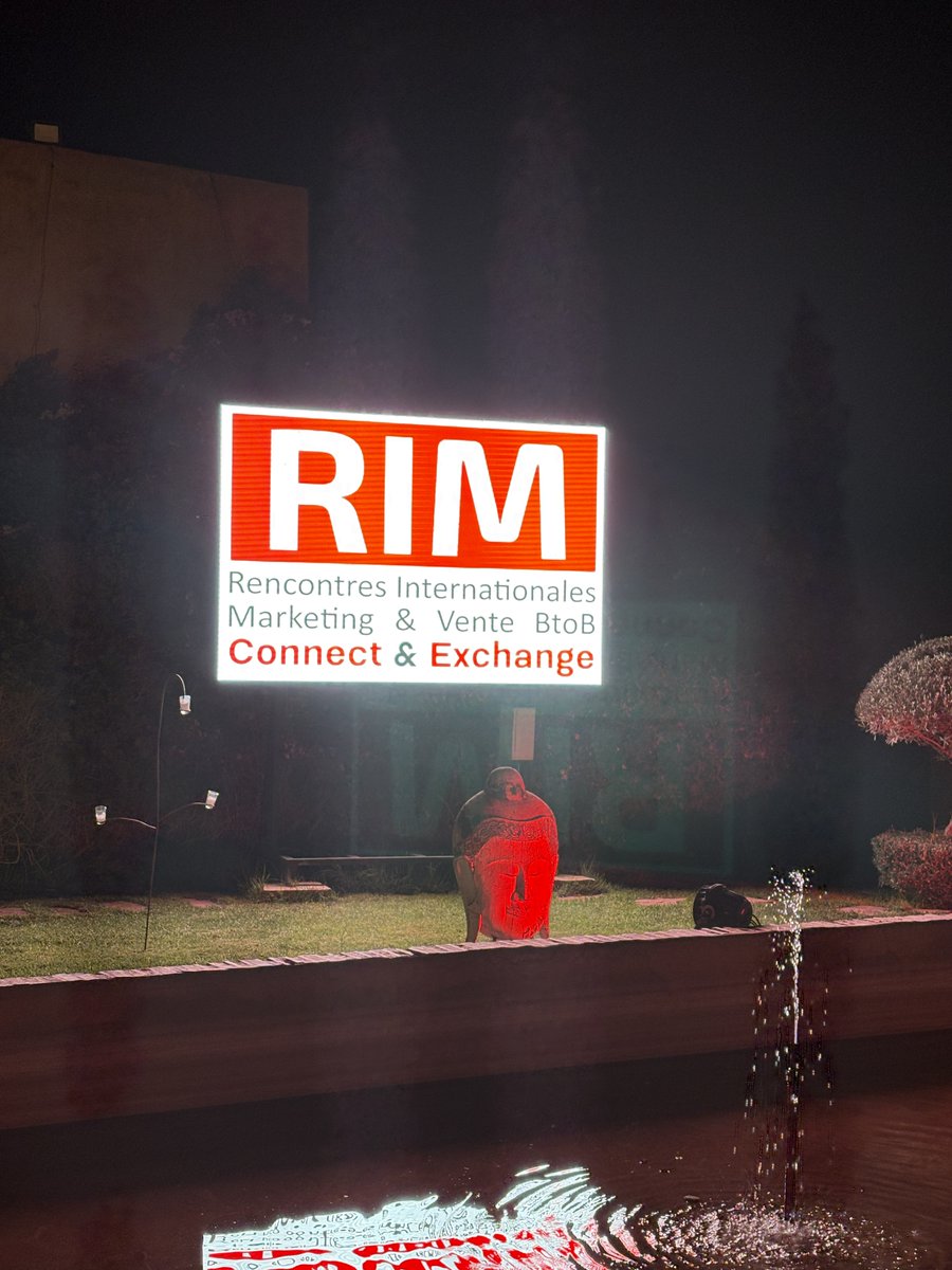 ChrisBoitiaux's tweet image. Just back from #RIM2025 in Marrakech — 3 days of bold thinking & collective growth in B2B marketing!
-> 80 co-dev workshops
-> 100+ leaders
-> AI in marketing & sales
-> Real conversations, real impact
#B2BMarketing #CoDevelopment #AI #Networking #Leadership #Marrakech