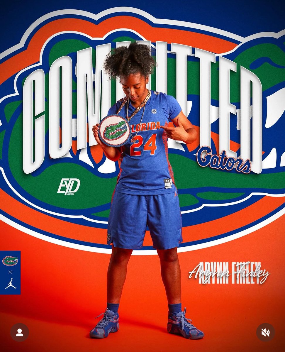 Arynn Finley #48 c/o 2026 has committed to Florida.