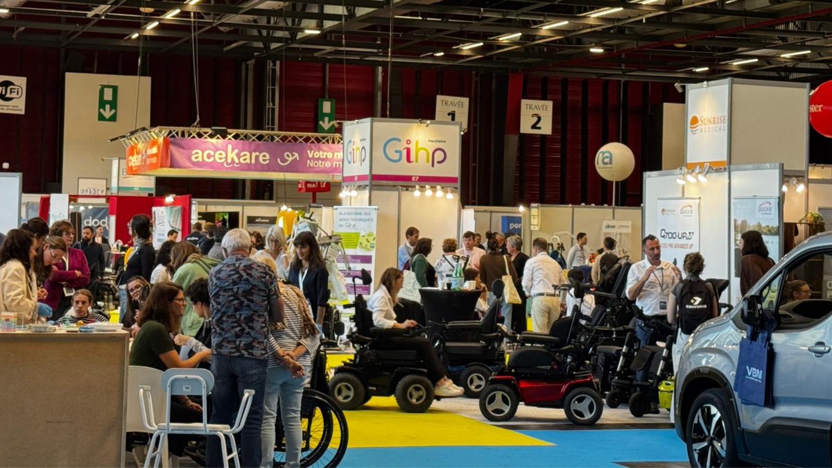 SalonAutonomic's tweet photo. La dernière édition d'#AutonomicAtlantique s'est achevée la semaine dernière. Merci à tous pour votre présence à #Bordeaux !

Prochain stop ➡️ #Marseille, les 19 et 20 novembre 2025 prochains

Toutes les infos 👉 https://t.co/zCGNuqJjiG

#handicap #age #aideadomicile https://t.co/zbuMegFqhj
