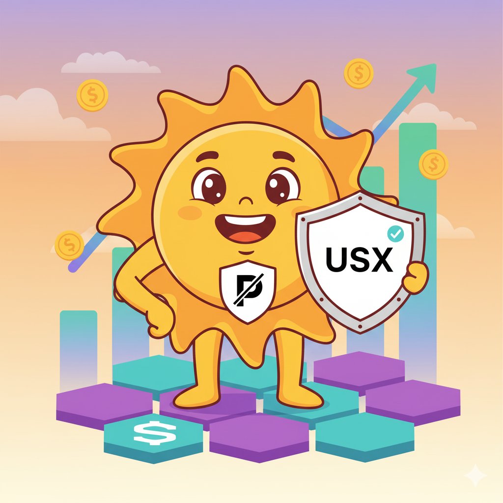 um_maigari's tweet photo. Ever wondered how to earn steady yields without market stress? $USX on Solana’s YieldVault uses automated delta-neutral strategies to make your wealth grow—stably and effortlessly. #DeFiExplained @solsticefi
 @xeetdotai https://t.co/9zNi07mkYk
