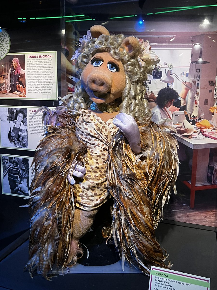 Got to go see some muppets in a museum.