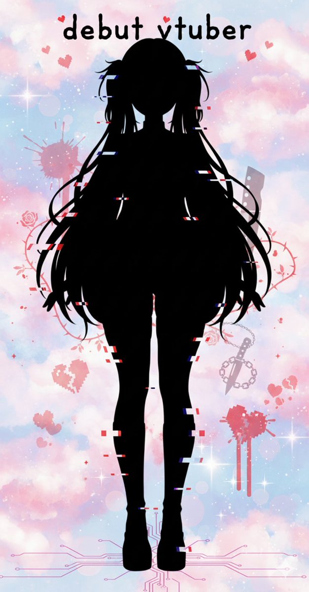 YuyuYu_VT's tweet image. 💌✨ Debut de Yuyu ✨💌
¿Pensaste que podrías huir de mí? Ehehe~💕
Este domingo 12 te espero con mi modelo PNGTuber 💖

🕕 6PM Cuba 🇨🇺 | 5PM México 🇲🇽 | 7PM Chile/Vzla 🇨🇱🇻🇪 | 8PM Arg 🇦🇷 | 12AM Esp 🇪🇸

Ven… o tendré que ir por ti~🔪💕
#YuyuVTuber #DebutYuyu #YandereVibes
