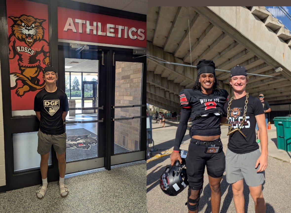 OpsahlZopsahl's tweet photo. Thank you @NDSCSFB and @coachFreese26 for the amazing experience #GoWildcats https://t.co/9Ey7XlPnND