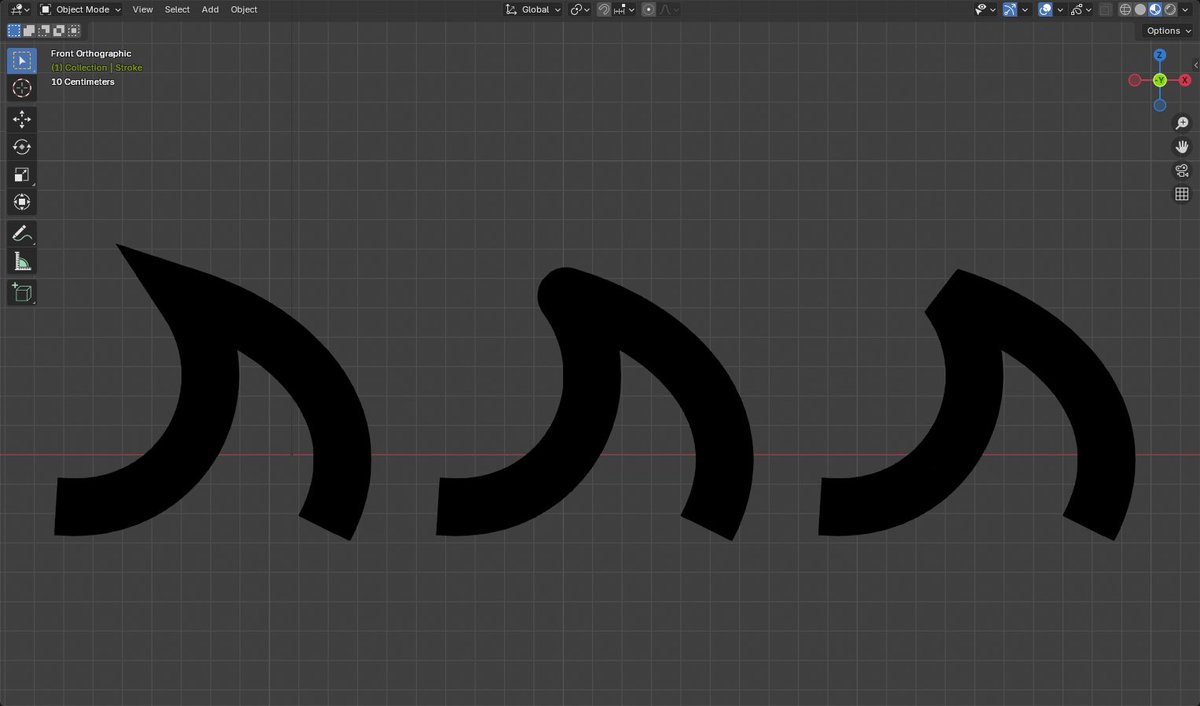 thomasmarcoscom's tweet image. Grease Pencil in Blender 5.0 gets a neat upgrade! ✨

Change corner types on strokes, just like in Illustrator, and SVG export now supports Bézier, NURBS &amp;amp; Catmull-Rom curves.

An improvement that will delight many! 🎨

#b3d